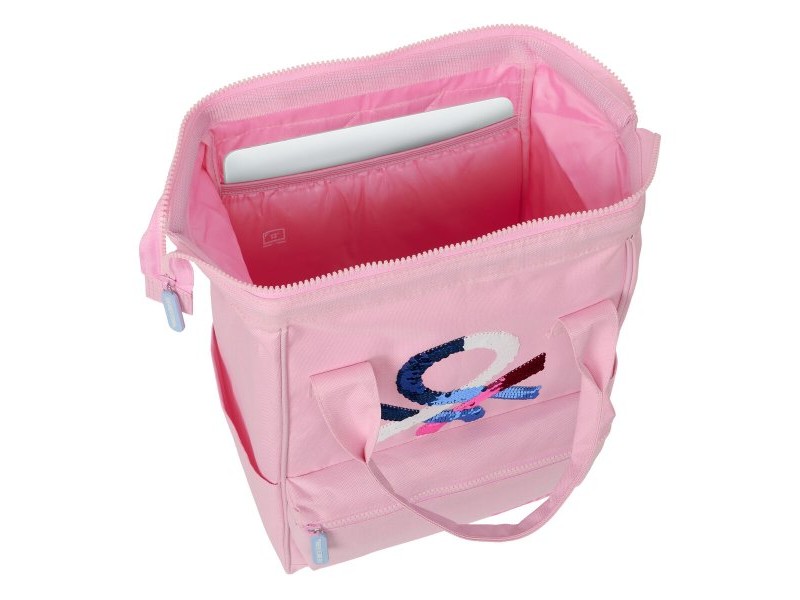 Раница за лаптоп Benetton benetton Розов 27 x 40 x 19 cm