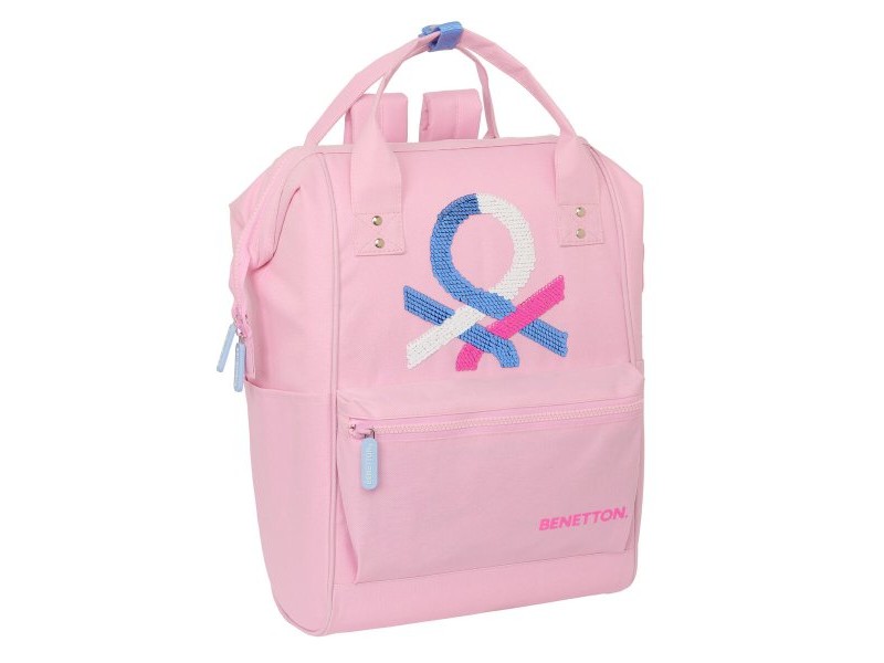 Раница за лаптоп Benetton benetton Розов 27 x 40 x 19 cm