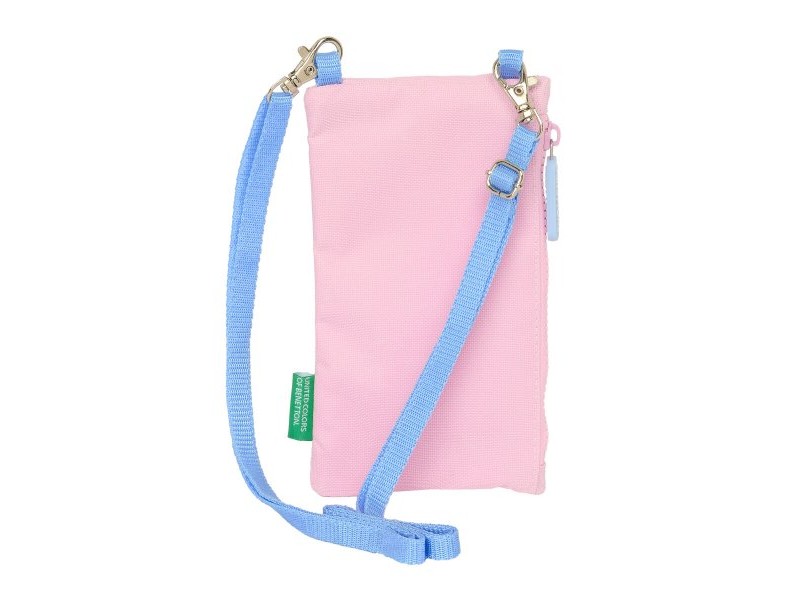 портмоне Benetton Pink Мобилна чанта Розов