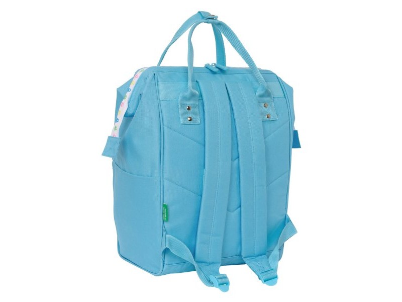 Раница за лаптоп Benetton Spring Небесно синьо 27 x 40 x 19 cm