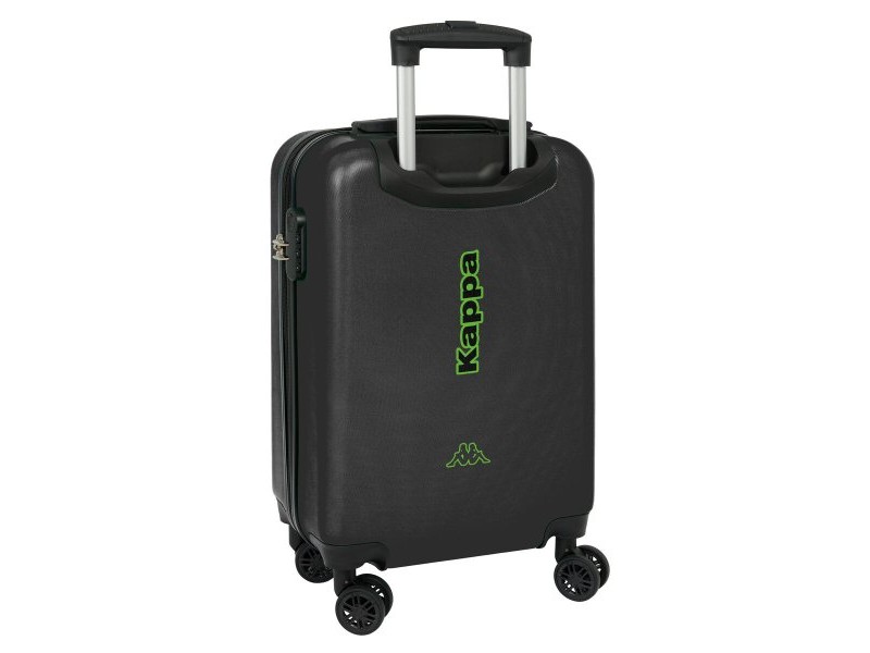 Куфар на Колелца за Ръчен Багаж Kappa kappa Черен 20'' 34,5 x 55 x 20 cm