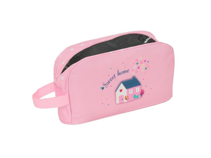 Термо чанта Glow Lab Sweet home Розов 21.5 x 12 x 6.5 cm Термо чанта Glow Lab Sweet home Розов 21.5 x 12 x 6.5 cm