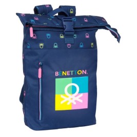 Раница за лаптоп Benetton Cool Морско син 28 x 42 x 13 cm
