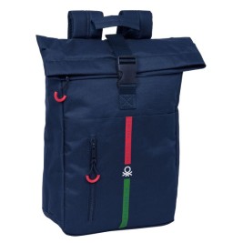 Раница за лаптоп Benetton Italy Морско син 28 x 42 x 13 cm