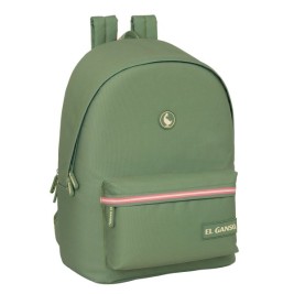 Раница за лаптоп El Ganso +usb el ganso basics Зелен 31 x 44 x 18 cm