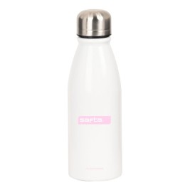 Бутилка за вода Safta Бял 500 ml