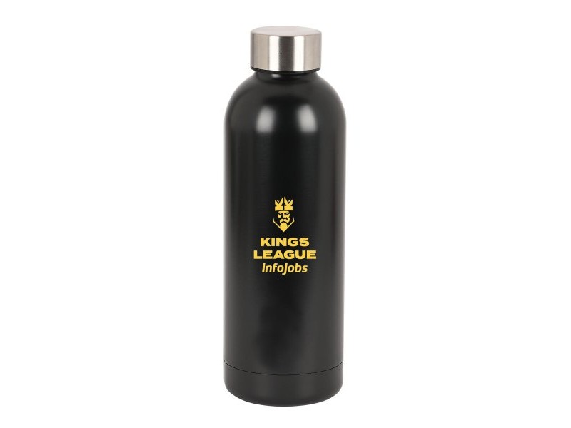 Бутилка за вода Kings League Черен 500 ml
