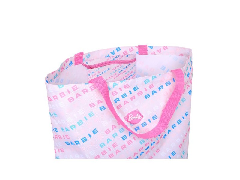 Дамска Чанта Barbie Logomania Светло розово 50 x 45 x 10 cm Дамска Чанта Barbie Logomania Светло розово 50 x 45 x 10 cm
