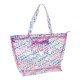 Дамска Чанта Barbie Logomania Прозрачен Светло розово 54 x 35 x 17 cm