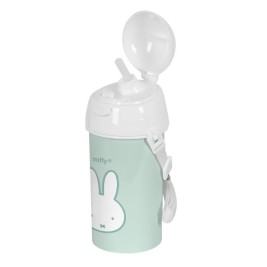 Бутилка с Капак и Сламка Miffy Menta Мента PVC 500 ml