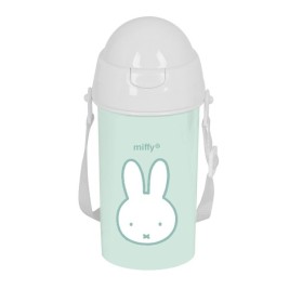 Бутилка с Капак и Сламка Miffy Menta Мента PVC 500 ml