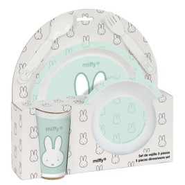 Детски комплект съдове Miffy Menta (5 Части)