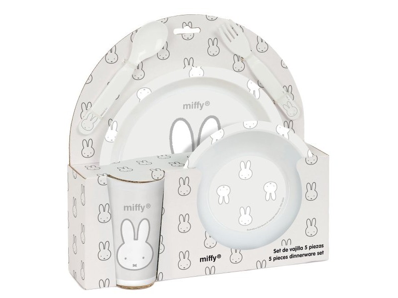 Детски комплект съдове Miffy Niebla (5 Части)