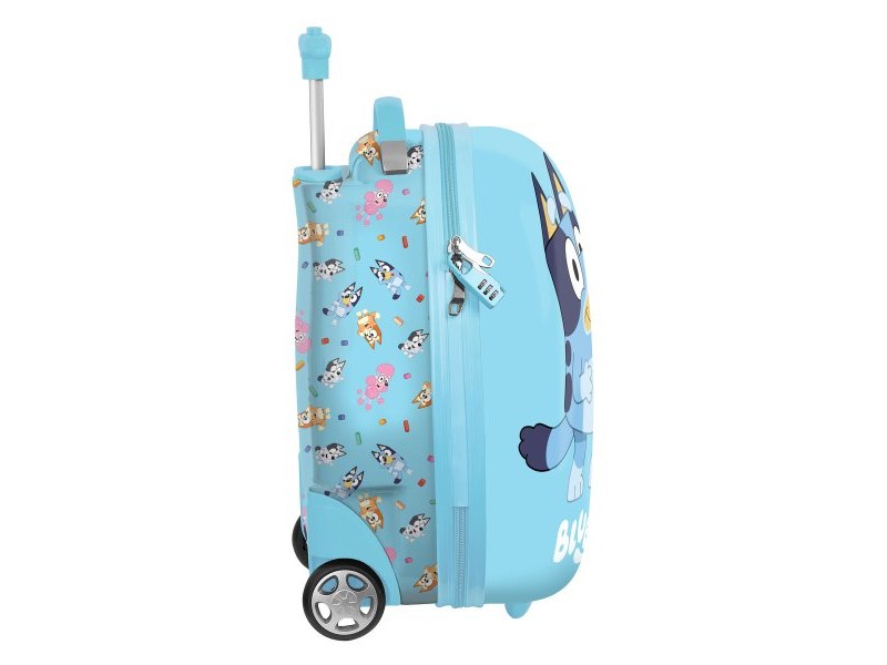 Куфар на Колелца за Ръчен Багаж Bluey Селесте 16'' 23 L 28 x 43 x 23 cm Детски