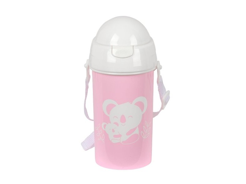 Бутилка за вода Safta Koala Розов PVC 500 ml