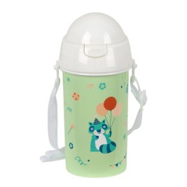 Бутилка за вода Safta Fiesta Зелен PVC 500 ml