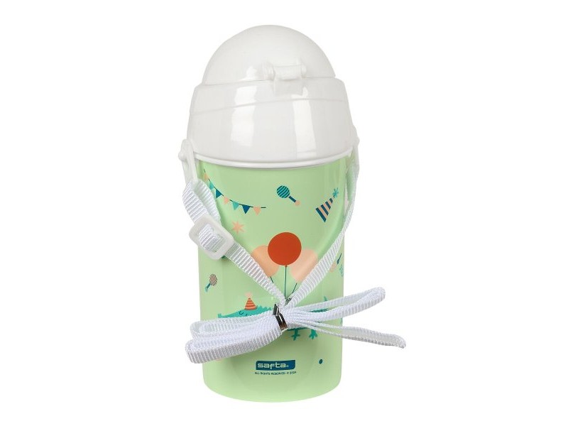 Бутилка за вода Safta Fiesta Зелен PVC 500 ml