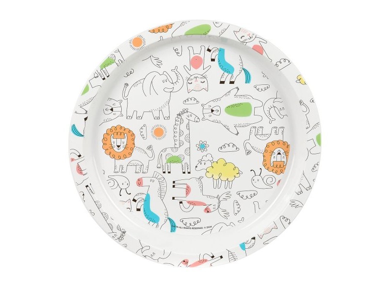 Детски комплект съдове Safta Zoo полиестер 26 x 26 x 9 cm