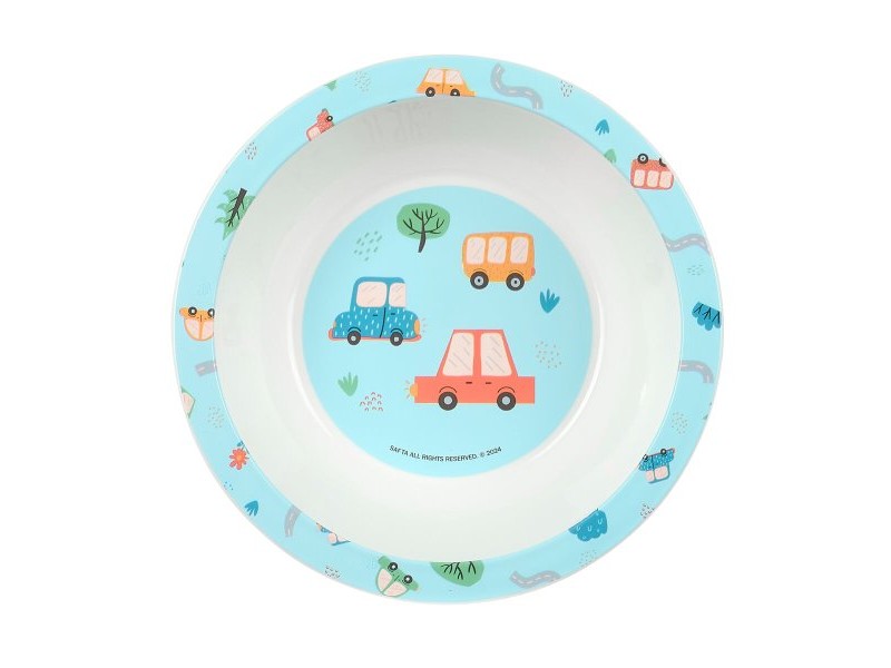 Детски комплект съдове Safta Coches полиестер 26 x 26 x 9 cm