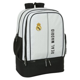 Спортна Раница Real Madrid C.F. 24/25 Бял Сив 35 x 50 x 24 cm