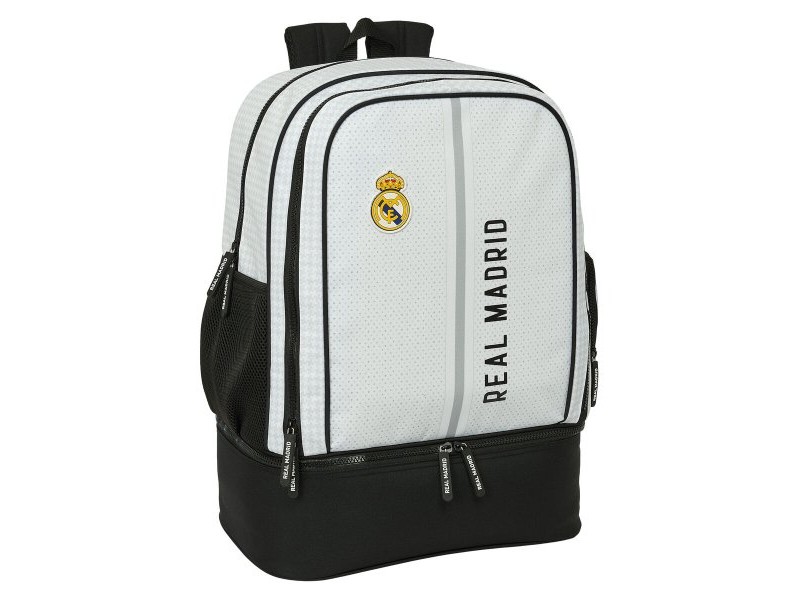 Спортна Раница Real Madrid C.F. 24/25 Бял Сив 35 x 50 x 24 cm Спортна Раница Real Madrid C.F. 24/25 Бял Сив 35 x 50 x 24 cm
