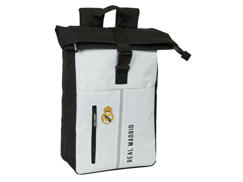 Раница за лаптоп Real Madrid C.F. 24/25 Бял Сив 28 x 42 x 13 cm