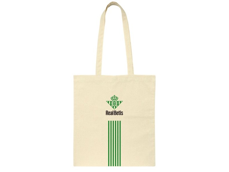 Чанта Real Betis Balompié Бежов Памук