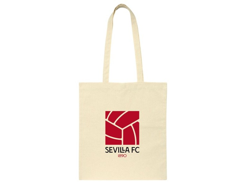 Чанта Sevilla Fútbol Club Бежов Памук