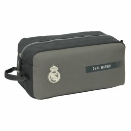 Пътническа Чанта за Обувки Real Madrid C.F. Сив 34 x 15 x 18 cm