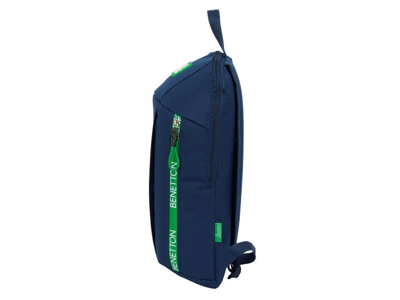 Всекидневна Раница Benetton Green Морско син 22 x 39 x 10 cm
