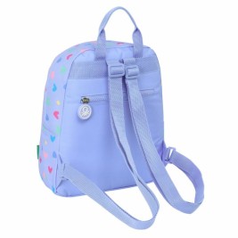 Всекидневна Раница Benetton Lila Люляк 25 x 30 x 13 cm