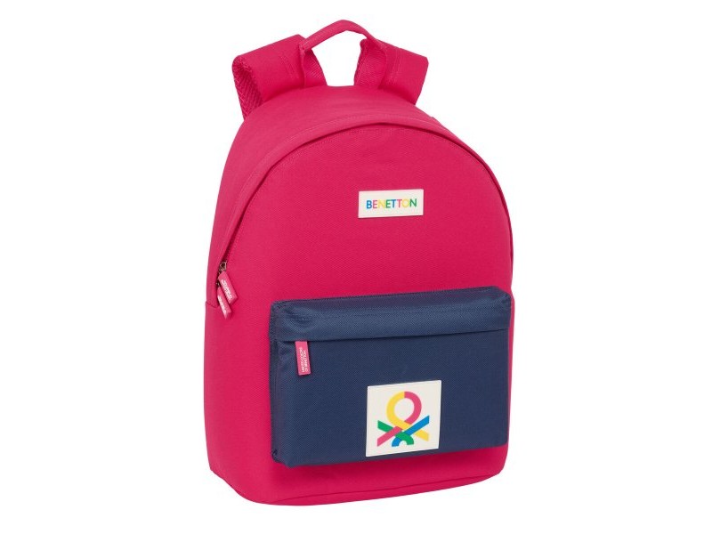 Раница за лаптоп Benetton benetton череша Морско син 31 x 41 x 16 cm