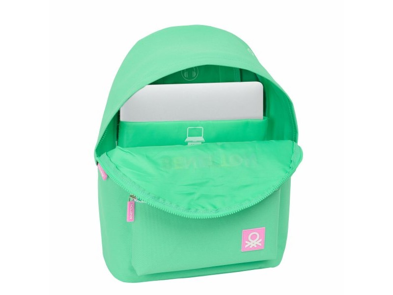 Раница за лаптоп Benetton benetton Зелен 31 x 41 x 16 cm