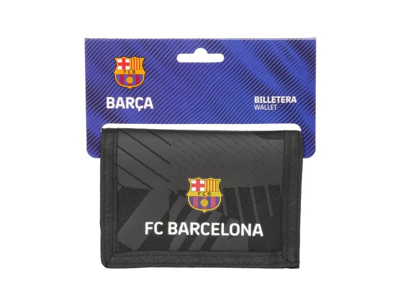 Чантичка F.C. Barcelona Black Черен 12,5 x 9,5 x 1 cm