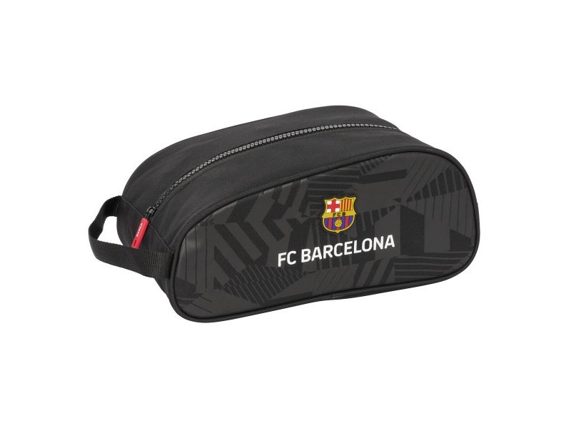 Пътническа Чанта за Обувки F.C. Barcelona Black Черен 34 x 15 x 18 cm