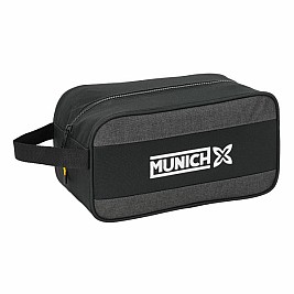 Пътническа Чанта за Обувки Munich Topo Черен 29 x 15 x 14 cm