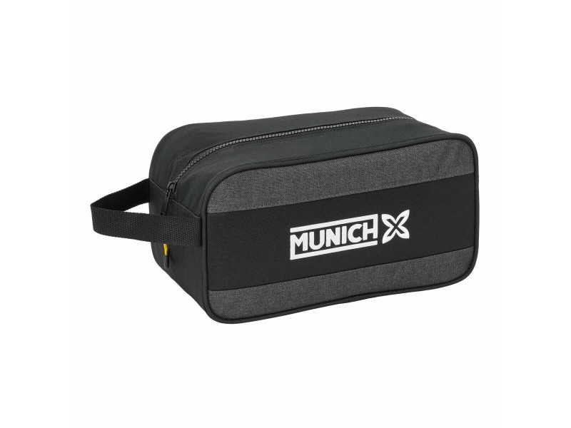 Пътническа Чанта за Обувки Munich Topo Черен 29 x 15 x 14 cm