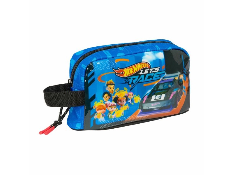 Термо чанта Hot Wheels Let's race Син Черен 21,5 x 12 x 6,5 cm