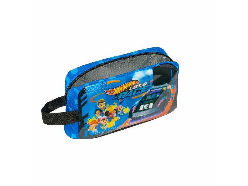 Термо чанта Hot Wheels Let's race Син Черен 21,5 x 12 x 6,5 cm