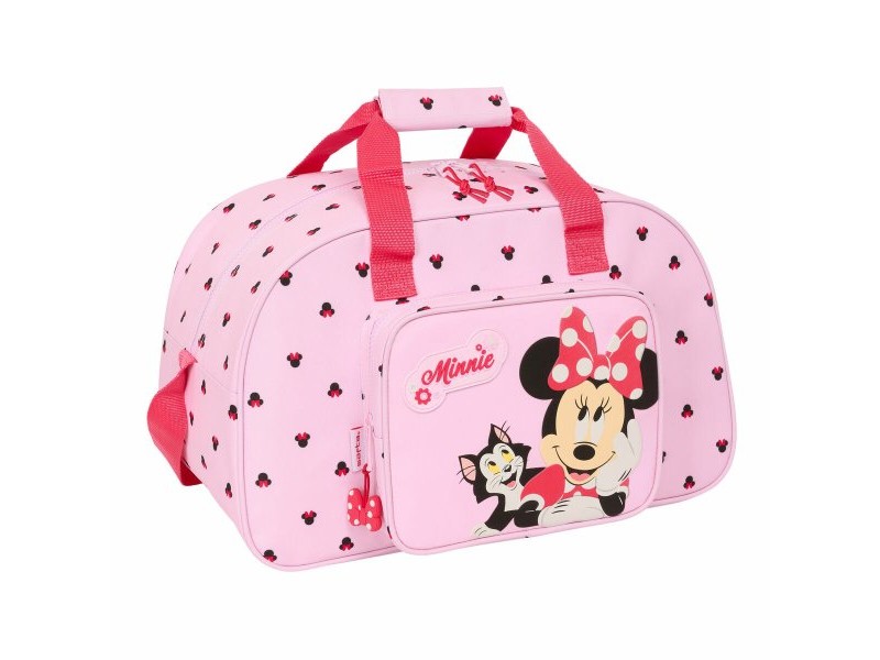 Спортна Чанта Minnie Mouse Naive Розов 40 x 24 x 23 cm