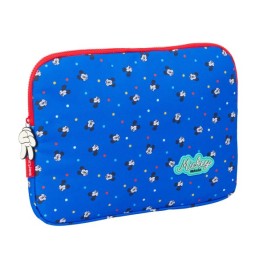 Калъф за каптоп Mickey Mouse Clubhouse Good day Син 15,6'' 39,5 x 27,5 x 3,5 cm
