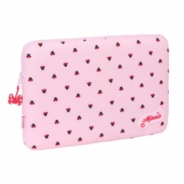Калъф за каптоп Minnie Mouse Naive Розов 15,6'' 39,5 x 27,5 x 3,5 cm