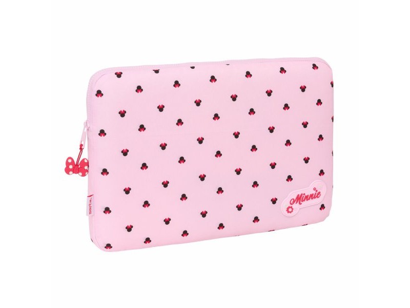 Калъф за каптоп Minnie Mouse Naive Розов 15,6'' 39,5 x 27,5 x 3,5 cm