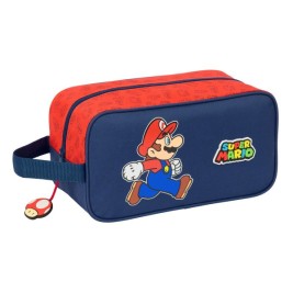Пътническа Чанта за Обувки Super Mario Trick Червен Тъмно синьо 29 x 15 x 14 cm