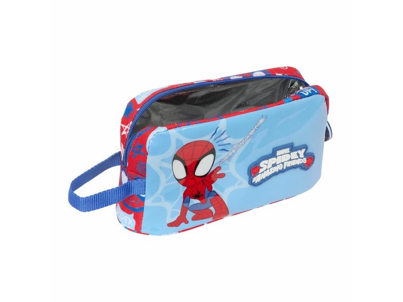 Термо чанта Spider-Man Rescue Син Червен 21,5 x 12 x 6,5 cm