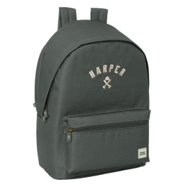 Раница за лаптоп Harper & Neyer +usb harper & neyer Сив 31 x 44 x 18 cm
