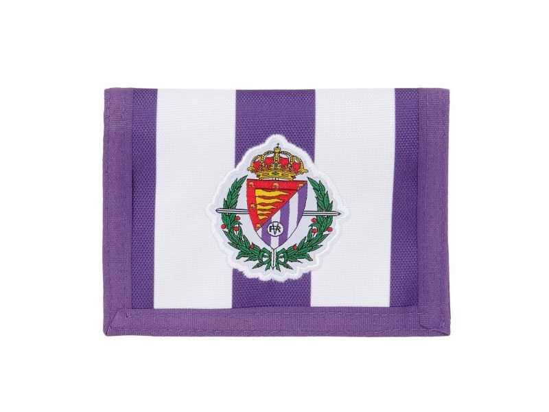 Унисекс Визитник Портфейл Real Valladolid C.F. Бял Лилав Унисекс Визитник Портфейл Real Valladolid C.F. Бял Лилав