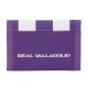 Унисекс Визитник Портфейл Real Valladolid C.F. Бял Лилав Унисекс Визитник Портфейл Real Valladolid C.F. Бял Лилав