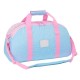 Спортна Чанта BlackFit8 Smile Розов Светло син 50 x 26 x 20 cm