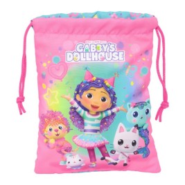 Снек Чантичка Gabby's Dollhouse Confetti Розов цвят тюркоаз